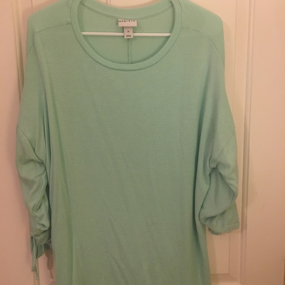 Ava and Viv mint sweater